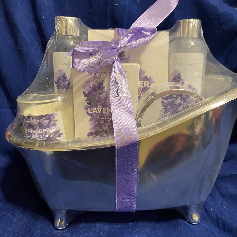 Lavender Bath Set
